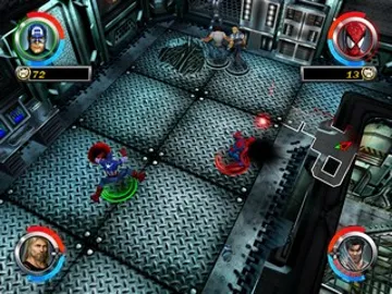 Marvel - Ultimate Alliance screen shot game playing